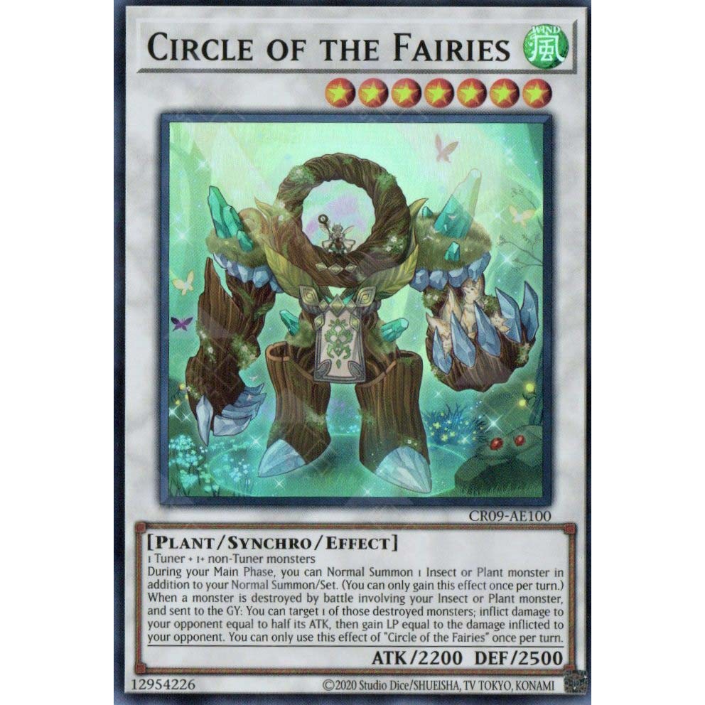 Yugioh! การ์ด - CR09-AE100 - วงกลมแห่งนางฟ้า