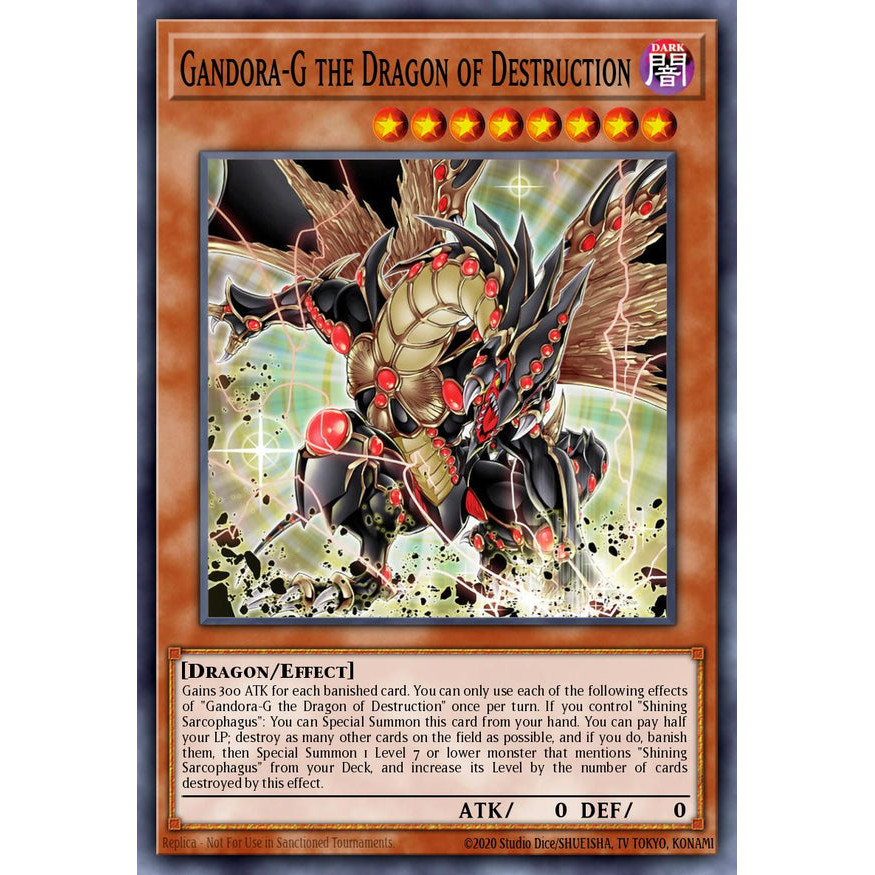 [YFS] การ์ด 1 ใบ PKM/Yugioh TCG MP25-EN177 - Gandora-G the Dragon of Destruction - Ultra Rare