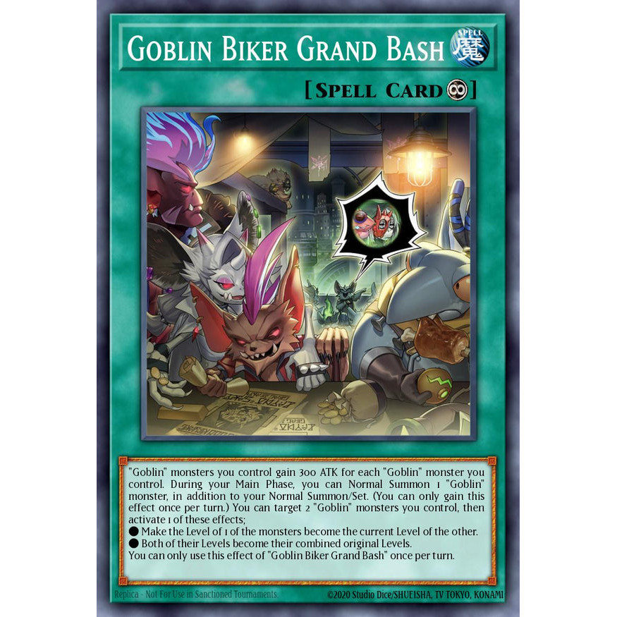 [Yugioh Funny Shop] การ์ด 1 ใบ MP25-EN319 - Goblin Biker Grand Bash - Common