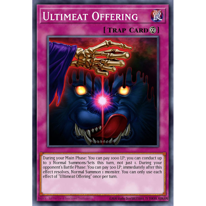 [Yugioh Funny Shop] การ์ด MP25-EN341 - Ultimeat Offing - ทั่วไป