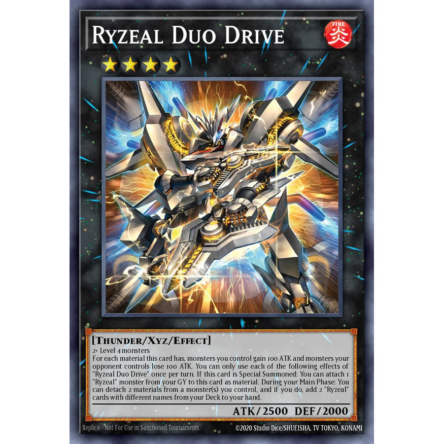 [Yugioh Funny Shop] การ์ด MP25-EN439 - Ryzeal Duo Drive - ทั่วไป