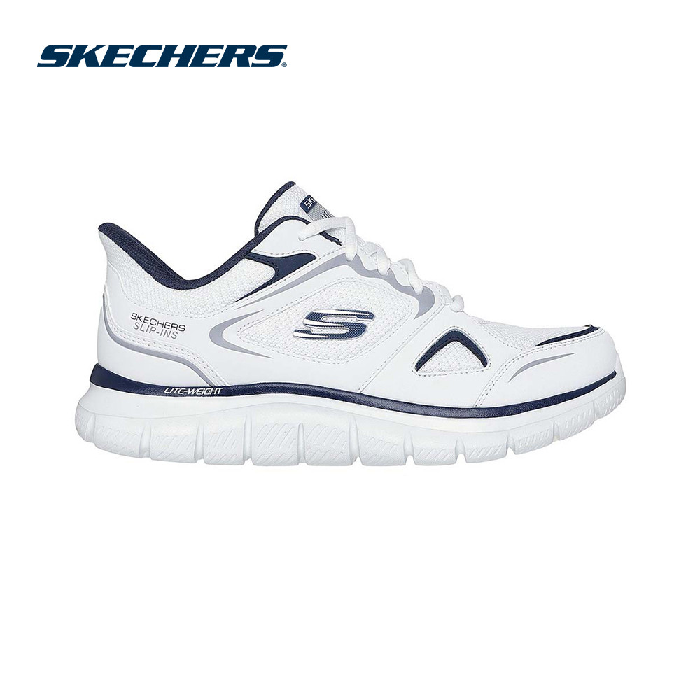 Skechers สเก็ตเชอร์ส รองเท้าลำลองผู้ชาย Men Slip-ins Sport Track Ezral Casual Shoes - 233039-WNV Air-Cooled Memory Foam