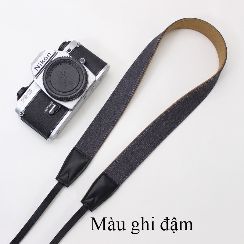 Shetu สายคล้องกล้องคล้องคอ 3 ซม. สไตล์คลาสสิก-ST3ซม